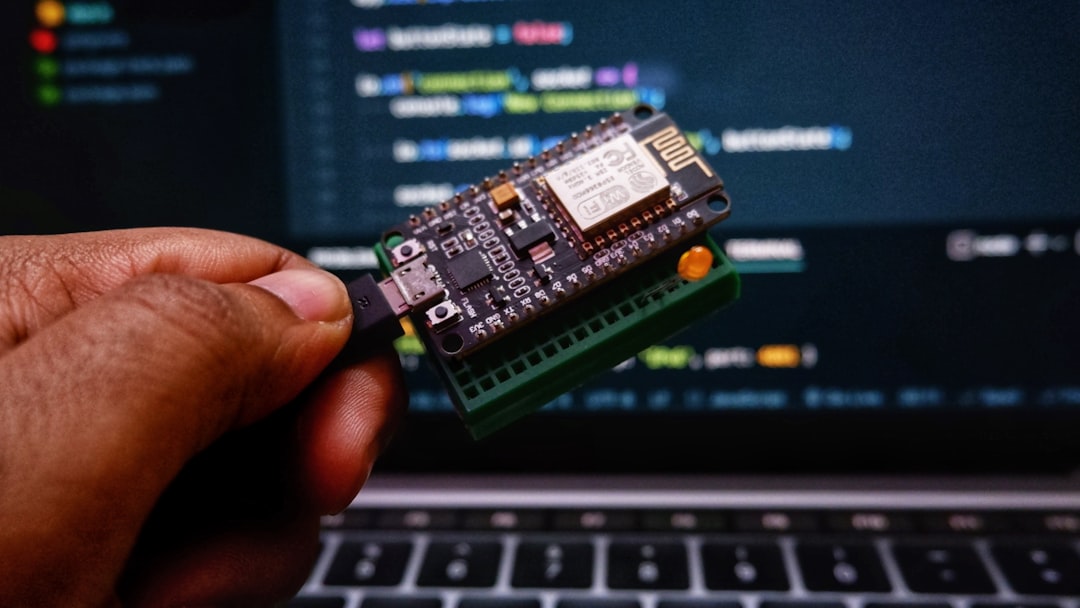 NodeMCU on breadboard